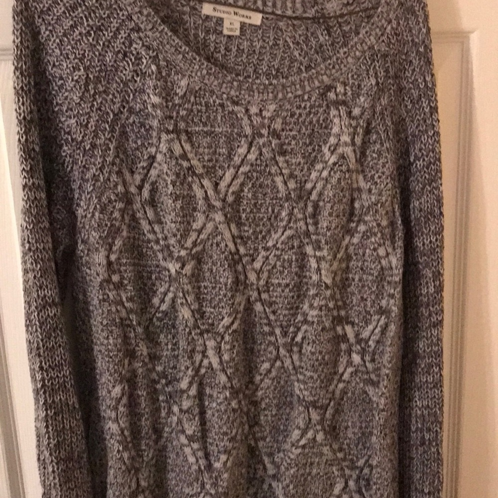Gray sweater